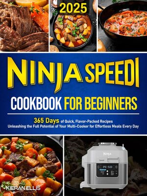 cover image of Ninja Speedi Cookbook for Beginners 2025